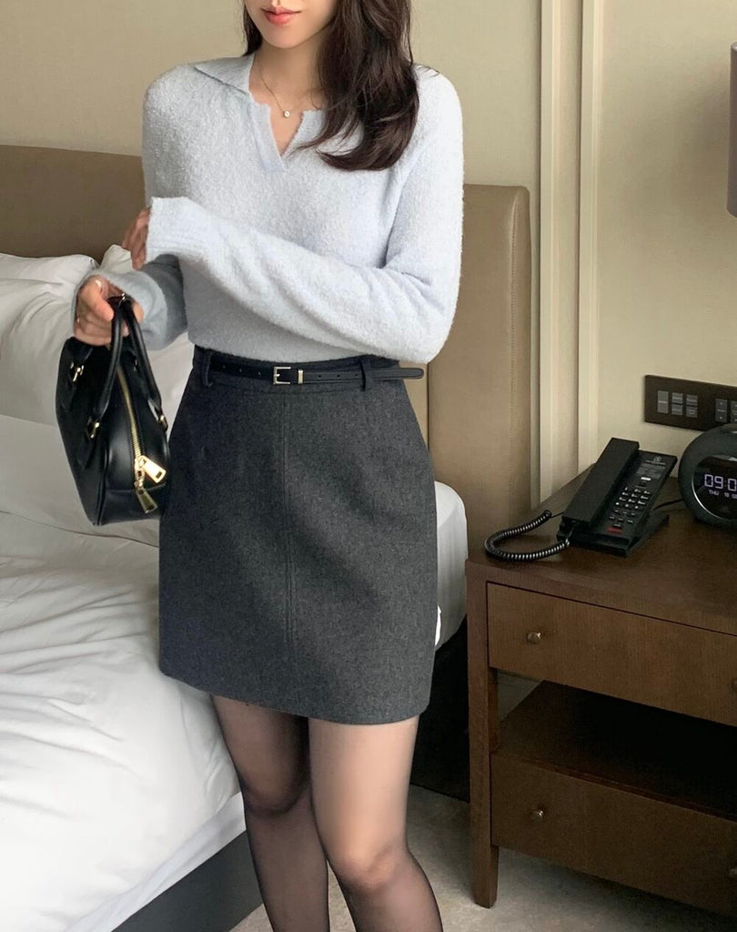 [🍂F/W] Premium Wool Skirt