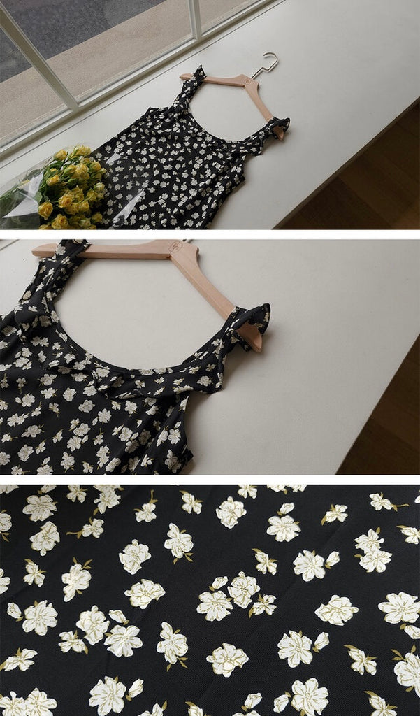 Summer Ruffle Floral Dress