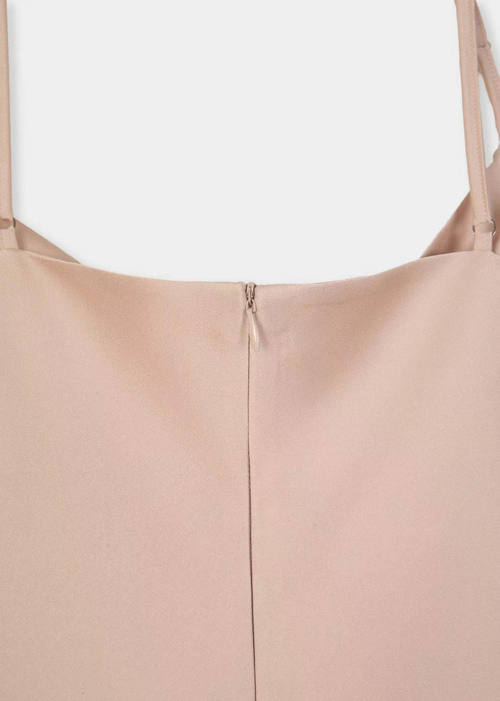 [🌷S/S] Draped Satin Mini Dress