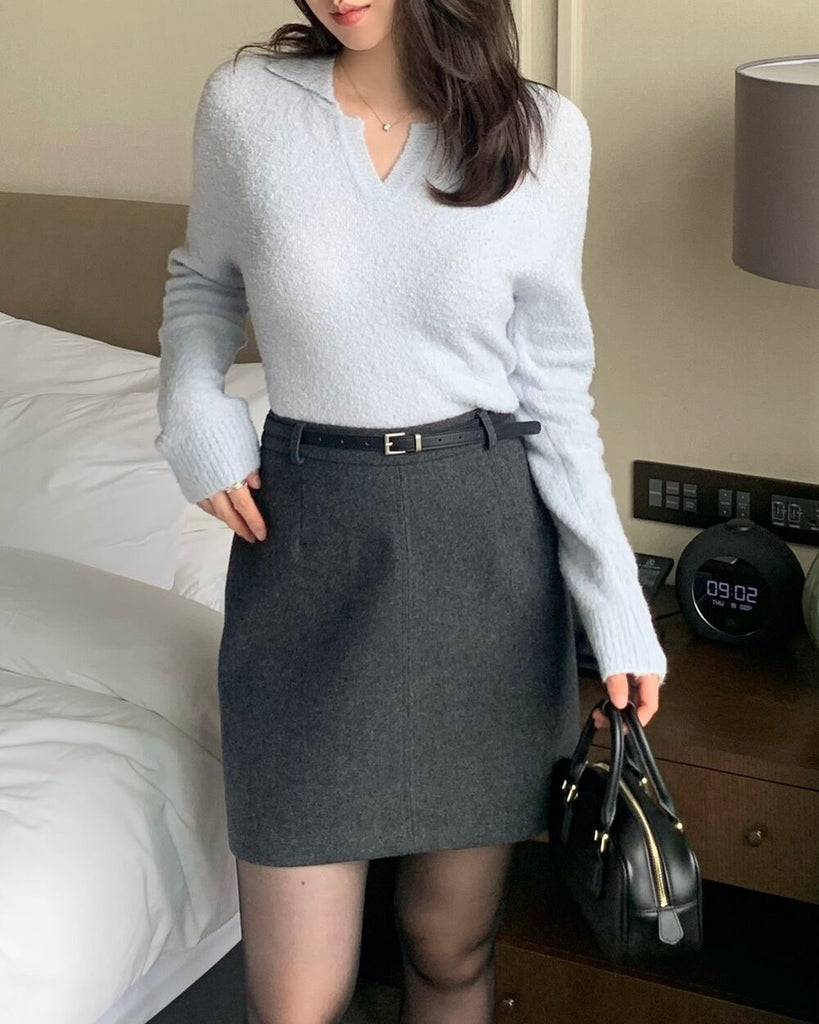 [🍂F/W] Premium Wool Skirt