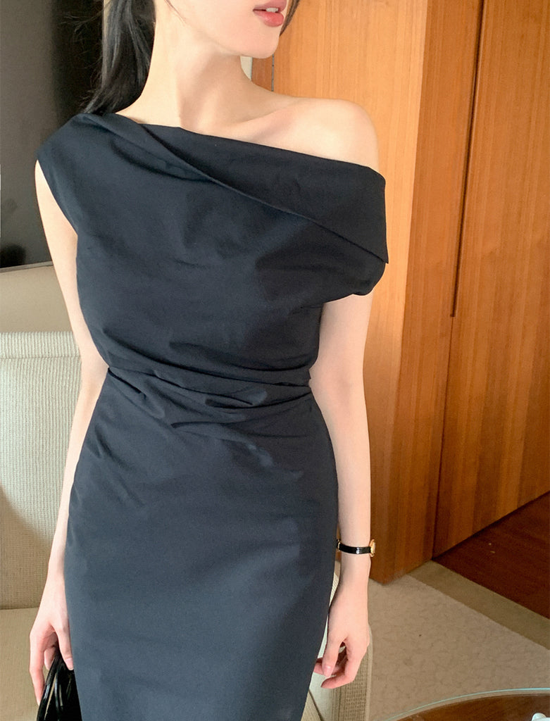 [🌷S/S] Louis Drape Rayon Dress