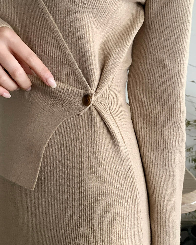 [🍂F/W] Plavo Wrap Knit OPS