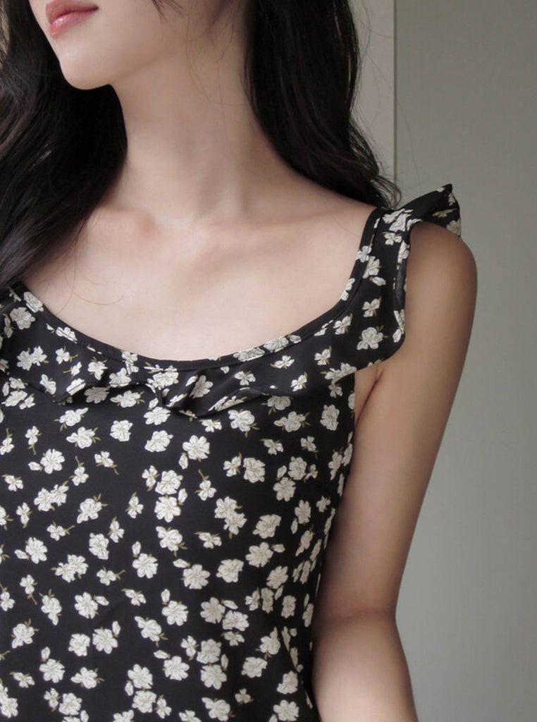 Summer Ruffle Floral Dress