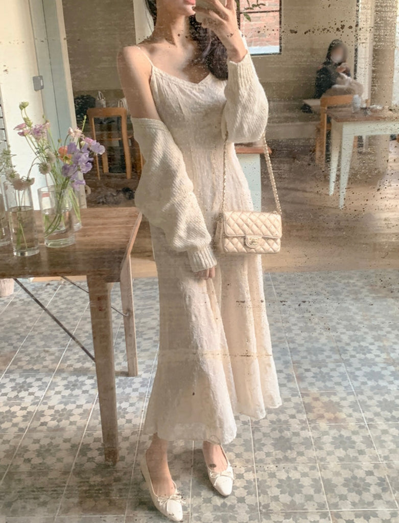 [🕊️SS] Vintage Lace Dress 🤎High quality
