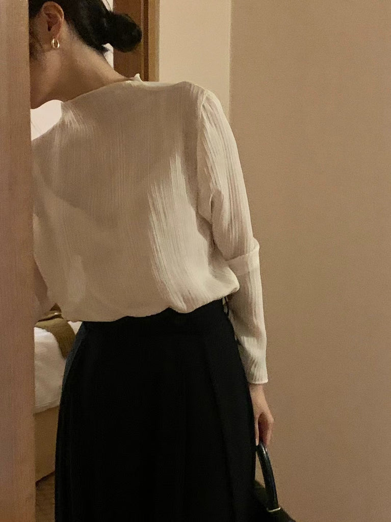 [🍂F/W] Daily Pleated Blouse